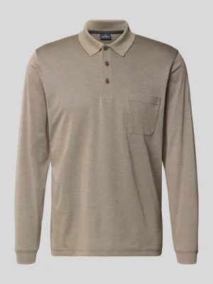 Koszulka polo o kroju regular fit z kieszenią na piersi RAGMAN