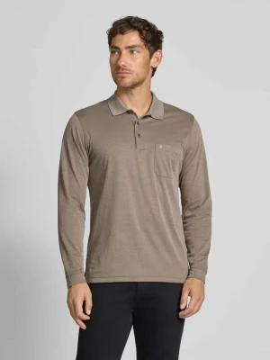 Koszulka polo o kroju regular fit z kieszenią na piersi RAGMAN