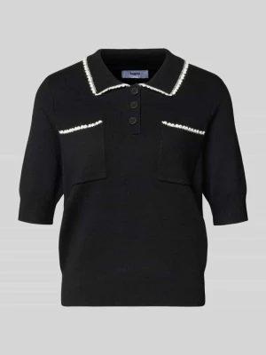 Koszulka polo o kroju regular fit z kieszeniami na piersi model ‘POLKA’ SUNCOO PARIS