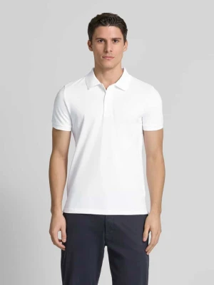 Koszulka polo o kroju regular fit z kołnierzykiem polo Geox