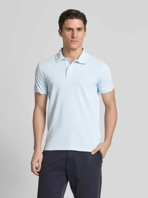 Koszulka polo o kroju regular fit z kołnierzykiem polo Geox