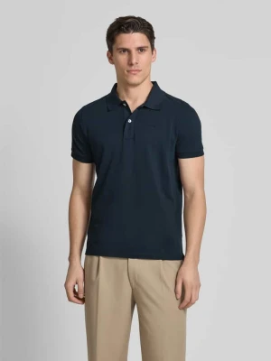 Koszulka polo o kroju regular fit z kołnierzykiem polo Geox