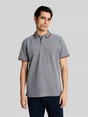 Koszulka polo o kroju regular fit z kołnierzykiem w kontrastowym kolorze Tom Tailor