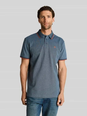 Koszulka polo o kroju regular fit z kołnierzykiem w kontrastowym kolorze Tom Tailor