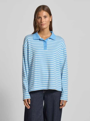 Koszulka polo o kroju regular fit z krótką listwą guzikową model ‘Moby’ LOLLYS LAUNDRY