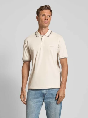 Koszulka polo o kroju regular fit z listwą guzikową Armani Exchange
