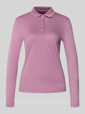 Koszulka polo o kroju regular fit z listwą guzikową Christian Berg Woman