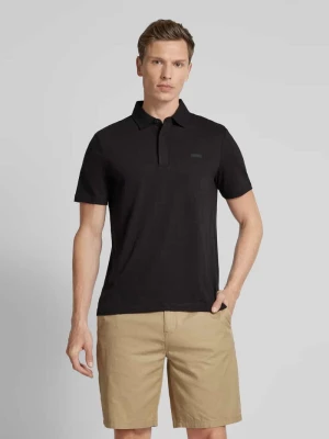 Koszulka polo o kroju regular fit z listwą guzikową CK Calvin Klein