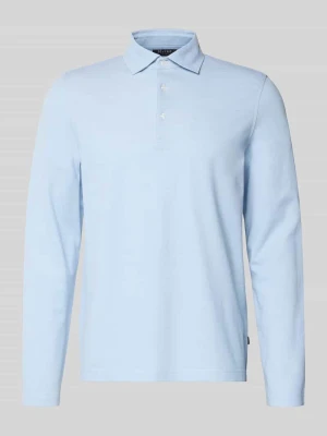 Koszulka polo o kroju regular fit z listwą guzikową maerz muenchen