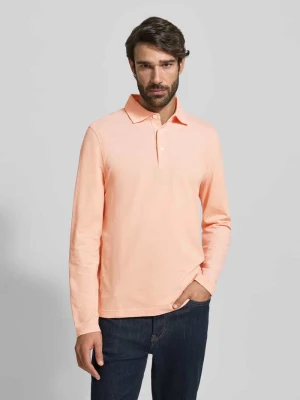 Koszulka polo o kroju regular fit z listwą guzikową maerz muenchen