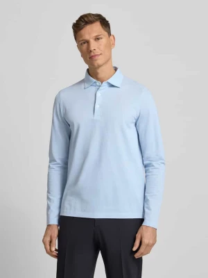 Koszulka polo o kroju regular fit z listwą guzikową maerz muenchen