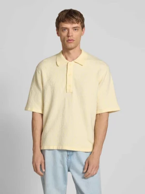 Koszulka polo o kroju regular fit z listwą guzikową model ‘ACAPULCO’ jack & jones