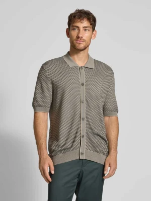 Koszulka polo o kroju regular fit z listwą guzikową model ‘Janne’ CINQUE