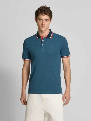 Koszulka polo o kroju regular fit z listwą guzikową model ‘PAULOS’ jack & jones