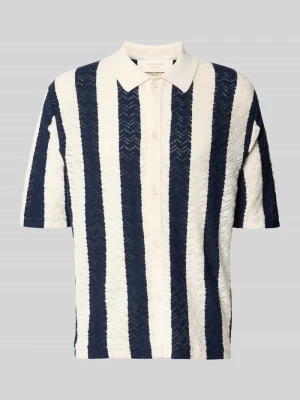 koszulka polo o kroju regular fit z listwą guzikową model 'TYLER' jack & jones