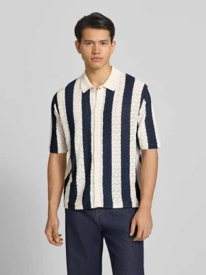 koszulka polo o kroju regular fit z listwą guzikową model 'TYLER' jack & jones
