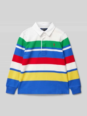 Koszulka polo o kroju regular fit z listwą guzikową Polo Ralph Lauren Kids