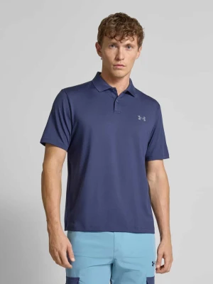 Koszulka polo o kroju regular fit z logo i listwą guzikową Under Armour