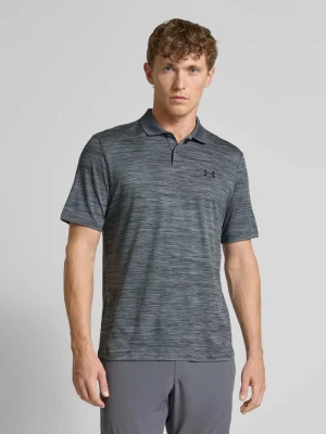 Koszulka polo o kroju regular fit z logo i listwą guzikową Under Armour