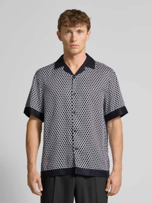 Koszulka polo o kroju regular fit z lyocellu model ‘CAO’ Strellson Czarny