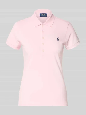 koszulka polo o kroju regular fit z mieszanka bawełny model 'JULIE' Polo Ralph Lauren