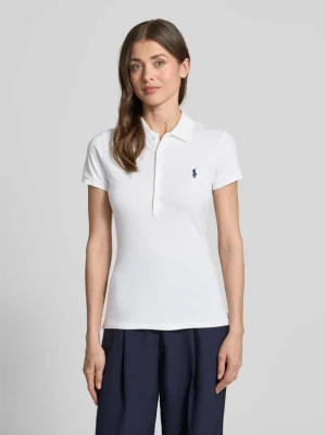 koszulka polo o kroju regular fit z mieszanka bawełny model 'JULIE' Polo Ralph Lauren