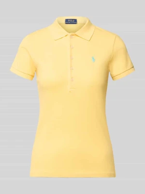 koszulka polo o kroju regular fit z mieszanka bawełny model 'JULIE' Polo Ralph Lauren