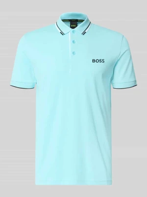 Koszulka polo o kroju regular fit z mieszanka bawełny model 'PADDY PRO' BOSS Green