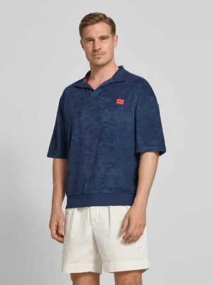 Koszulka polo o kroju regular fit z mieszanka bawełny model 'TERRANCE' HUGO