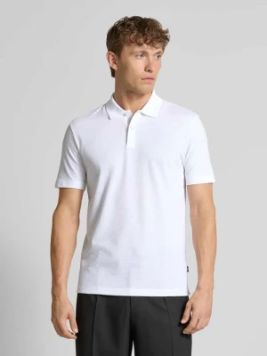 Koszulka polo o kroju regular fit z mieszanki bawełny Boss