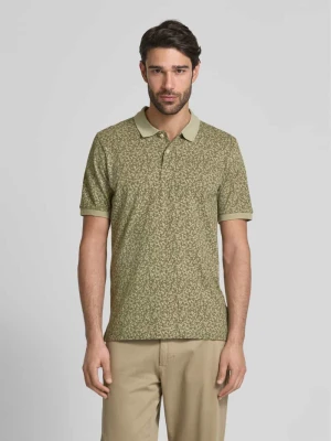 Koszulka polo o kroju regular fit z mieszanki bawełny i elastanu Marc O'Polo