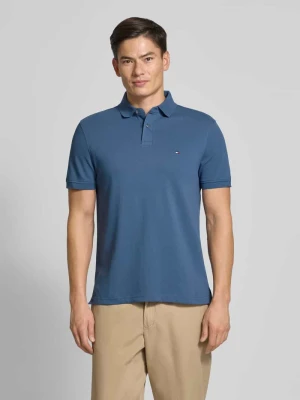 Koszulka polo o kroju regular fit z mieszanki bawełny i elastanu Tommy Hilfiger