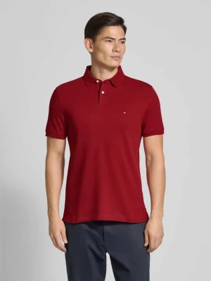 Koszulka polo o kroju regular fit z mieszanki bawełny i elastanu Tommy Hilfiger