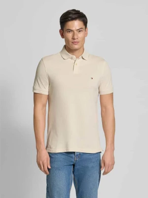Koszulka polo o kroju regular fit z mieszanki bawełny i elastanu Tommy Hilfiger