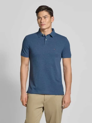 Koszulka polo o kroju regular fit z mieszanki bawełny i elastanu Tommy Hilfiger