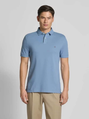 Koszulka polo o kroju regular fit z mieszanki bawełny i elastanu Tommy Hilfiger