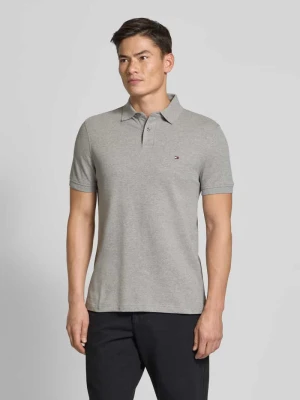 Koszulka polo o kroju regular fit z mieszanki bawełny i elastanu Tommy Hilfiger