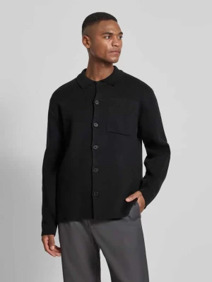 Koszulka polo o kroju regular fit z mieszanki bawełny i wełny model ‘AIDEN’ Strellson