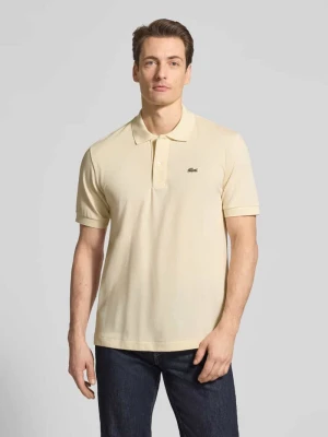 Koszulka polo o kroju regular fit z mieszanki bawełny Lacoste
