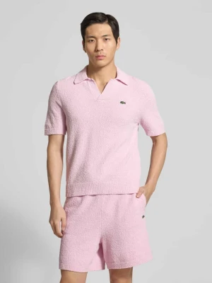 Koszulka polo o kroju regular fit z mieszanki bawełny Lacoste