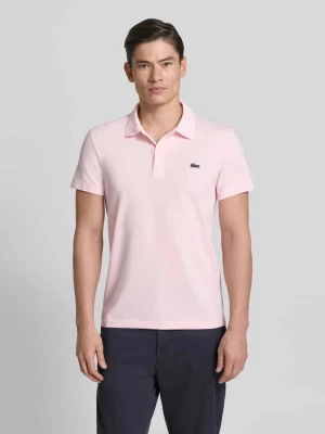 Koszulka polo o kroju regular fit z mieszanki bawełny Lacoste