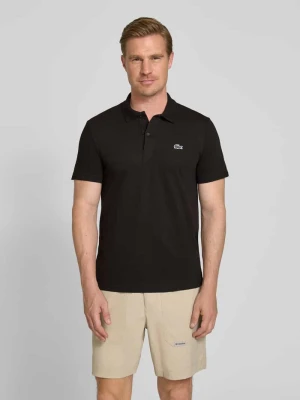 Koszulka polo o kroju regular fit z mieszanki bawełny Lacoste