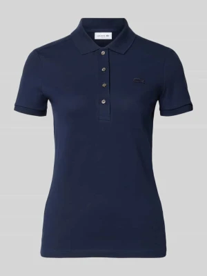 Koszulka polo o kroju regular fit z mieszanki bawełny Lacoste Sport
