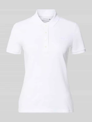 Koszulka polo o kroju regular fit z mieszanki bawełny Lacoste Sport