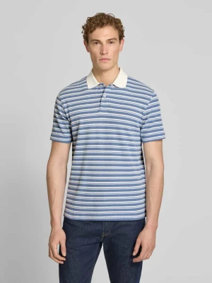 koszulka polo o kroju regular fit z mieszanki bawełny model 'BLAZE' Selected Homme