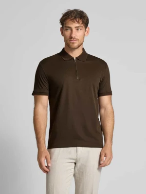 Koszulka polo o kroju regular fit z mieszanki bawełny model ‘FAVE’ Selected Homme