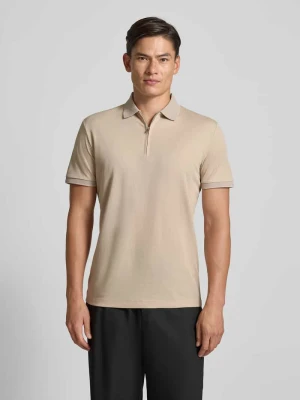 Koszulka polo o kroju regular fit z mieszanki bawełny model ‘FAVE’ Selected Homme