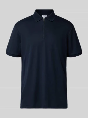 Koszulka polo o kroju regular fit z mieszanki bawełny model ‘FAVE’ Selected Homme