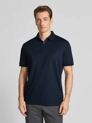 Koszulka polo o kroju regular fit z mieszanki bawełny model ‘FAVE’ Selected Homme