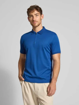 Koszulka polo o kroju regular fit z mieszanki bawełny model ‘FAVE’ Selected Homme